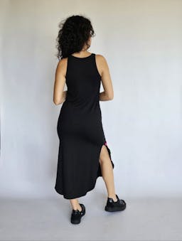 Black Dress with Fluo Colorsindex