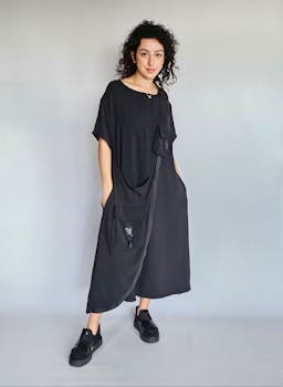 Black Dress with Pocketsindex