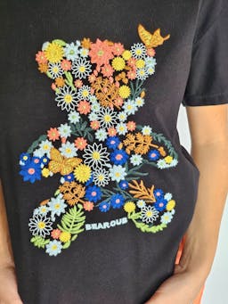 Embroidered Bear T-Shirtindex