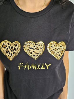 Gold Hearts T-Shirtindex