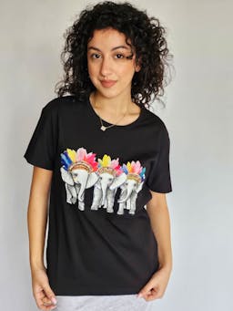 Indian Elephant T-Shirtindex