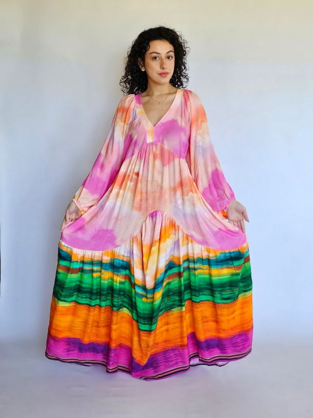 Colorful Long Dress