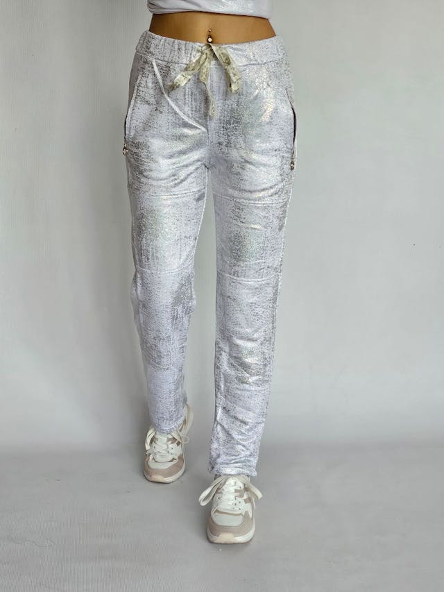 Silverish Pants