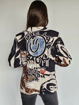 Patterned Blazerindex