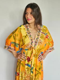 Boho Parrot Dressindex