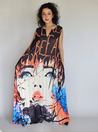 "Face" Dress 2