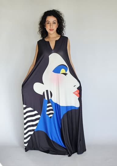 "Face" Dress 3