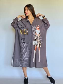 Grey Shirt Dressindex