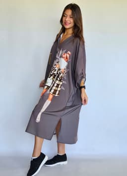Grey Shirt Dressindex