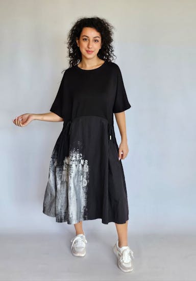 Mimoto Dress with Silver