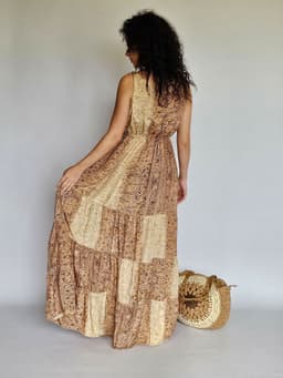 V-Neck Boho Dressindex