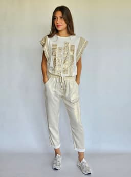 Linen Gold Pantsindex