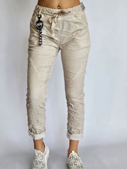 "Smile" Beige Pantsindex