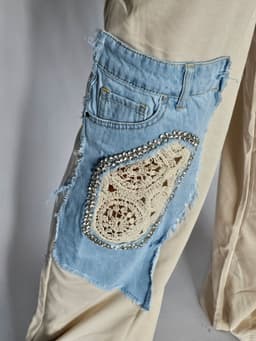 Beige and Denim Setindex