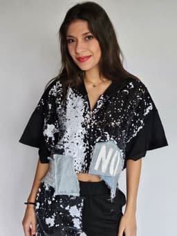 Black Sequined Setindex