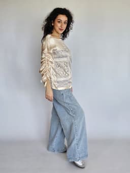 Shirt Satin Beigeindex