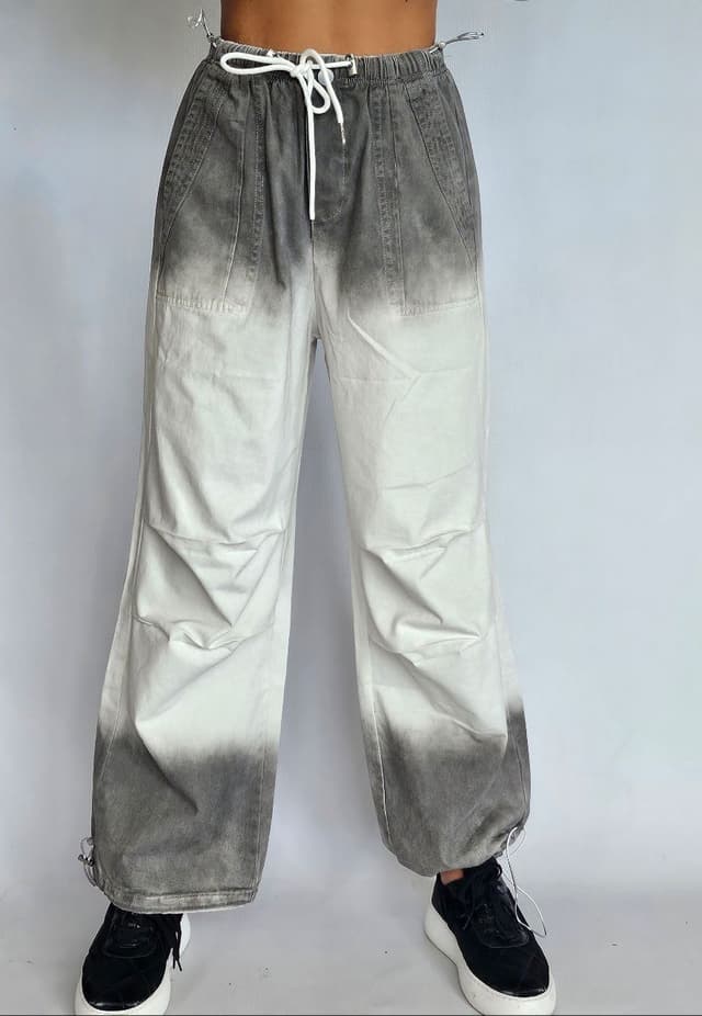 Washed Cargo Pants