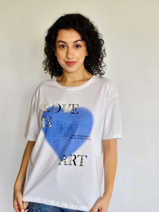 Blue Heart T-Shirt