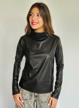 Black Leather Topindex