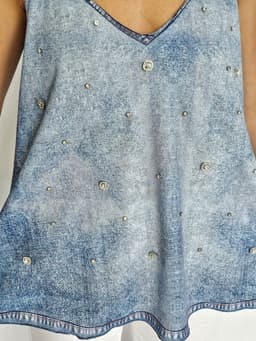 Flowy Denim Topindex