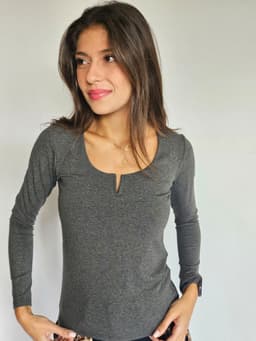 Long Sleeves Basic Topindex