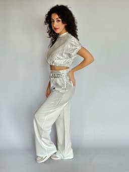 Metallic Crop Topindex