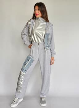 Silver Turtle Neck Topindex