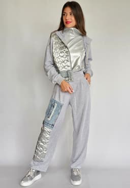 Silver Turtle Neck Topindex